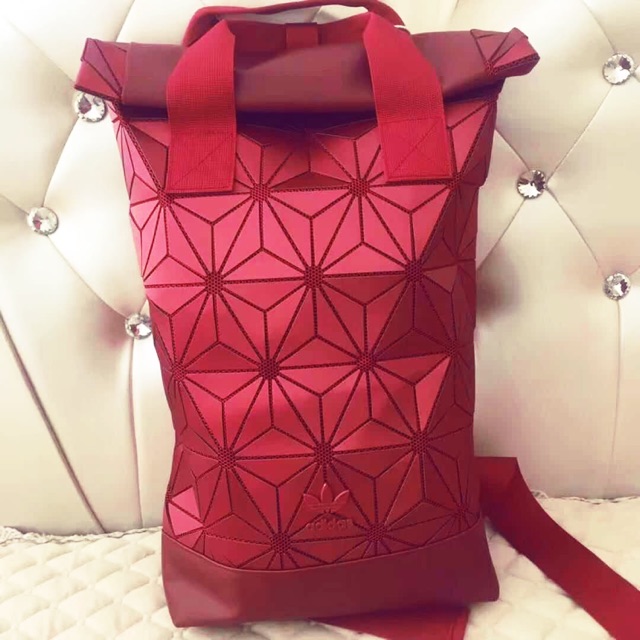 Adidas 3d roll hot sale top backpack red