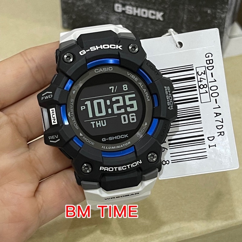 NEW CASIO G SHOCK GBD 100 1A7 JAM TANGAN LELAKI GSHOCK BLUETOOTH