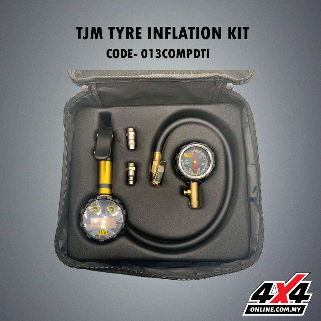 Tyre store inflation kit