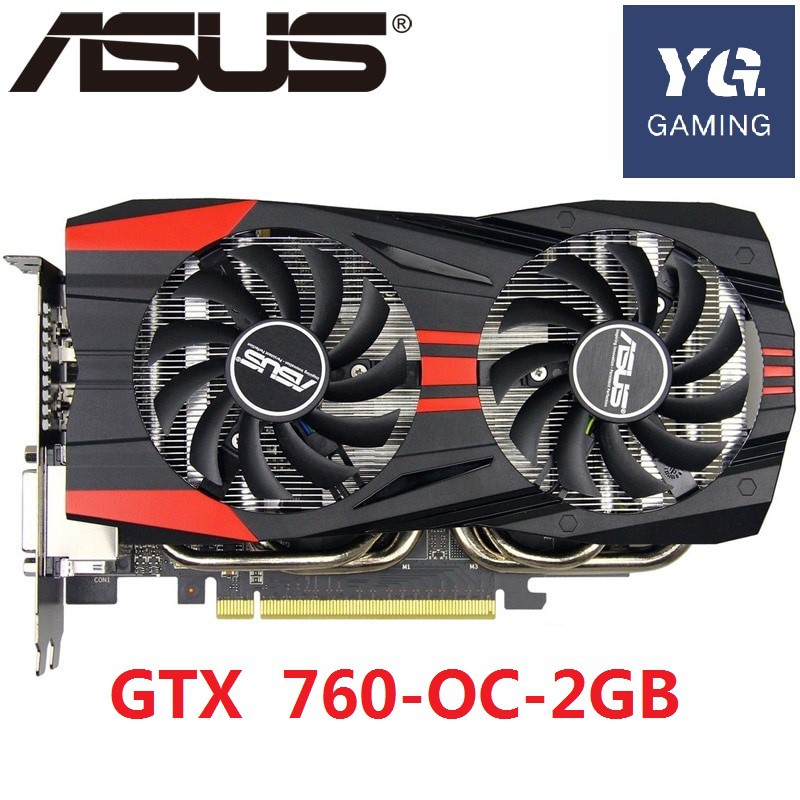 ASUS GTX 760 2GB 256Bit GDDR5 Video Cards for nVIDIA Geforce