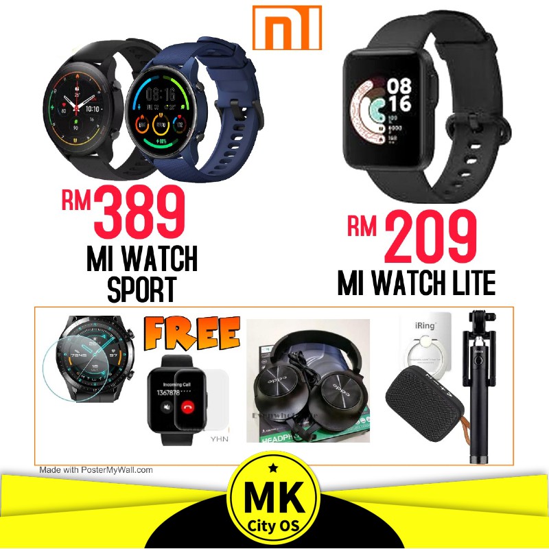 Mi watch lite online spo2