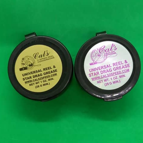 Cals grease Universal Fishing reel and star drag grease. Gris Drag