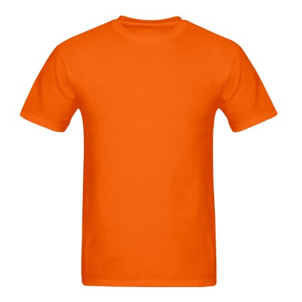 Orange t clearance shirt