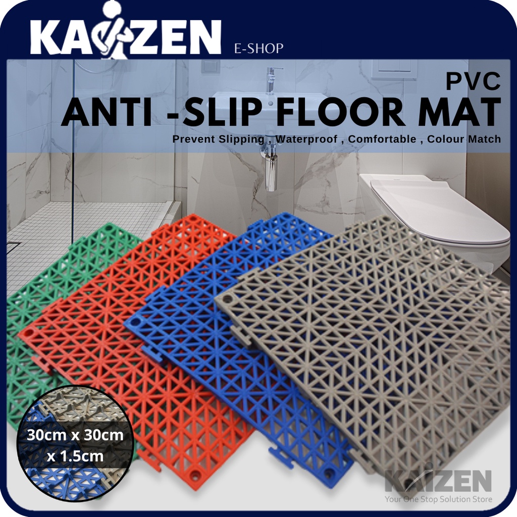 Non-slip mat PVC floor mat thickened plastic carpet covered