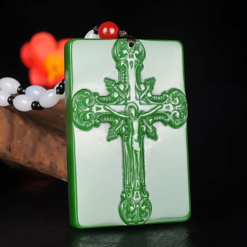 Jade on sale jesus piece