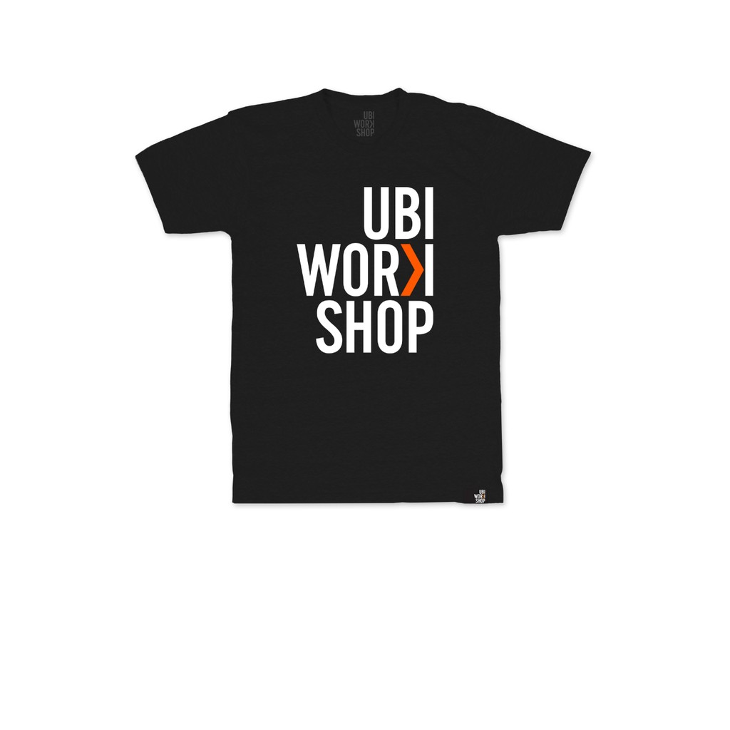 Ubi Workshop T Shirt Black Shopee Malaysia