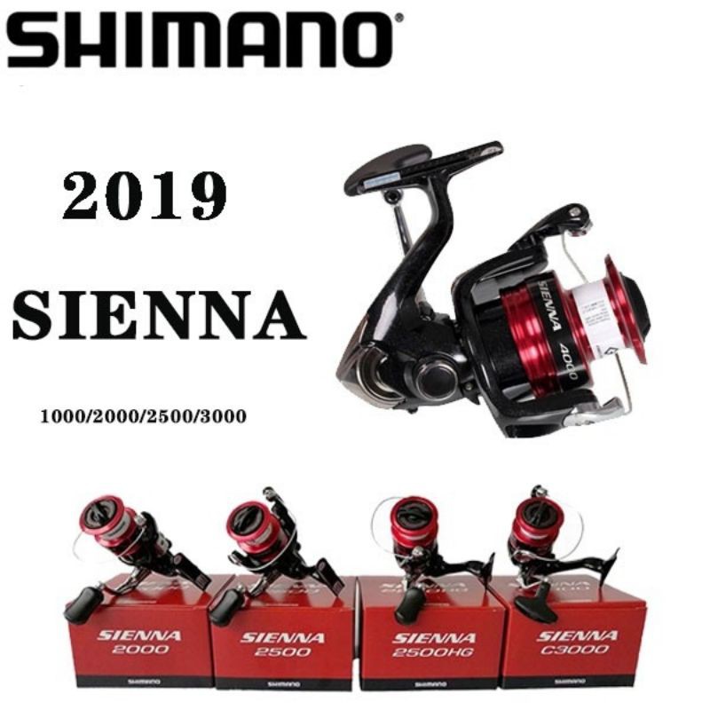 2019 Shimano SIENNA FG 500 1000 2000 2500 2500HG C3000 4000