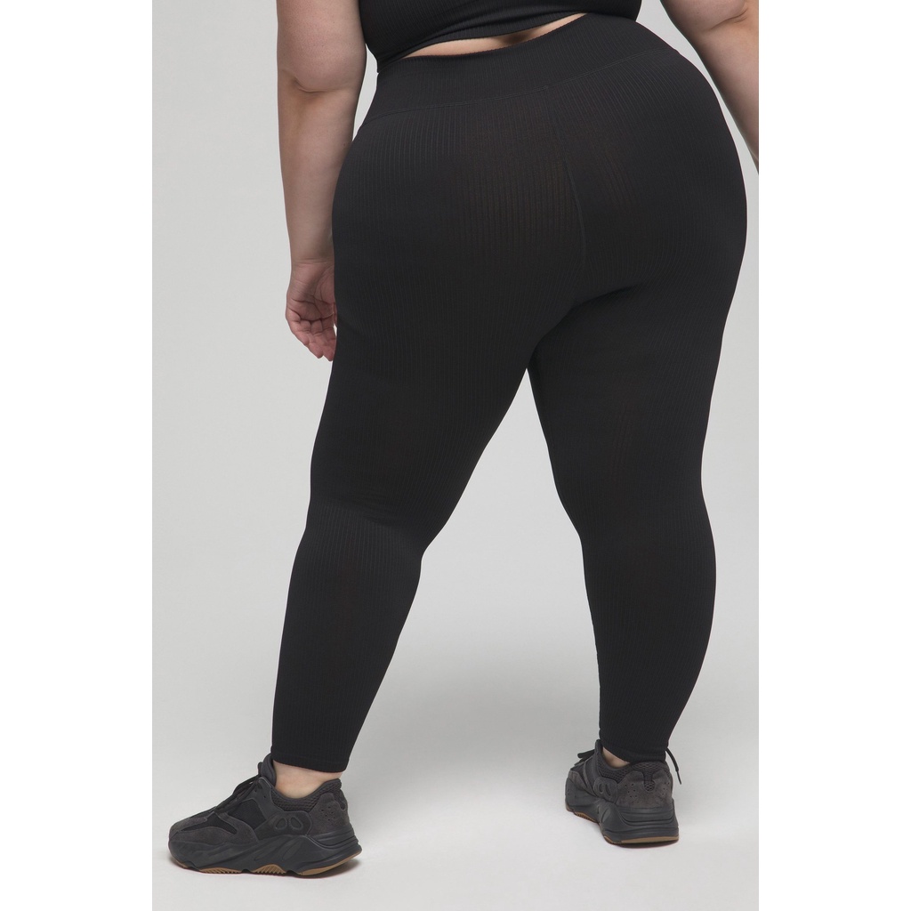 plus size S-6XL Womens Black Tights & Leggings Full Length cotton Nylon  Spandex mixed material Leggings solid