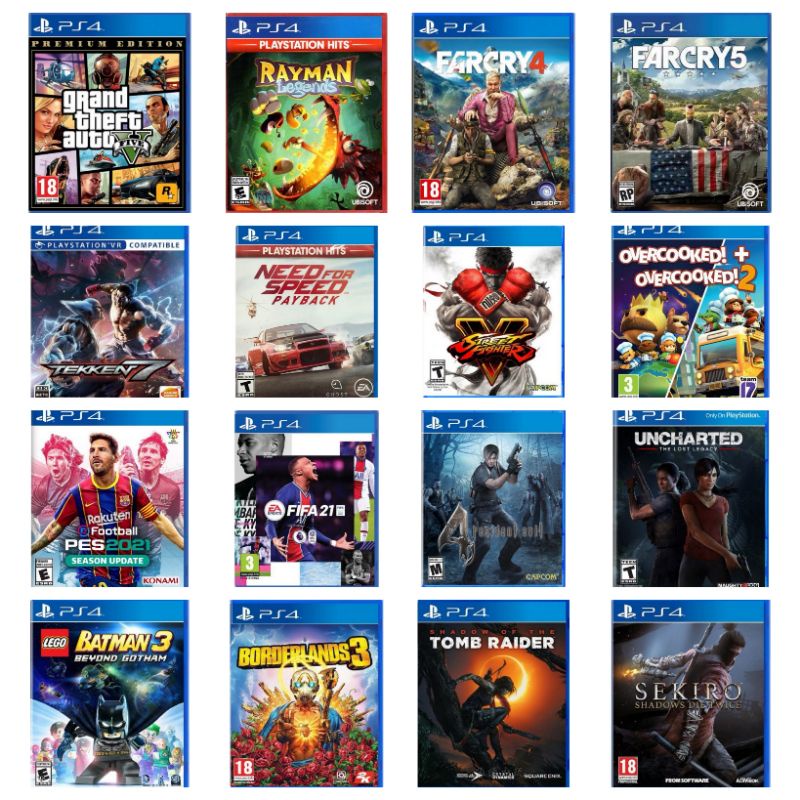 Ps4new games shop