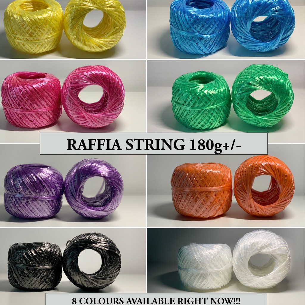 HIN Raffia String / Plastic String / Rope / Tali Rafia Plastik