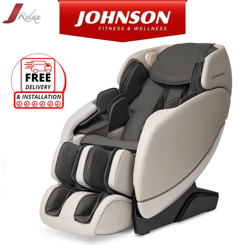 Johnson Fitness J Relax Massage Chair Space Grey Shopee Malaysia