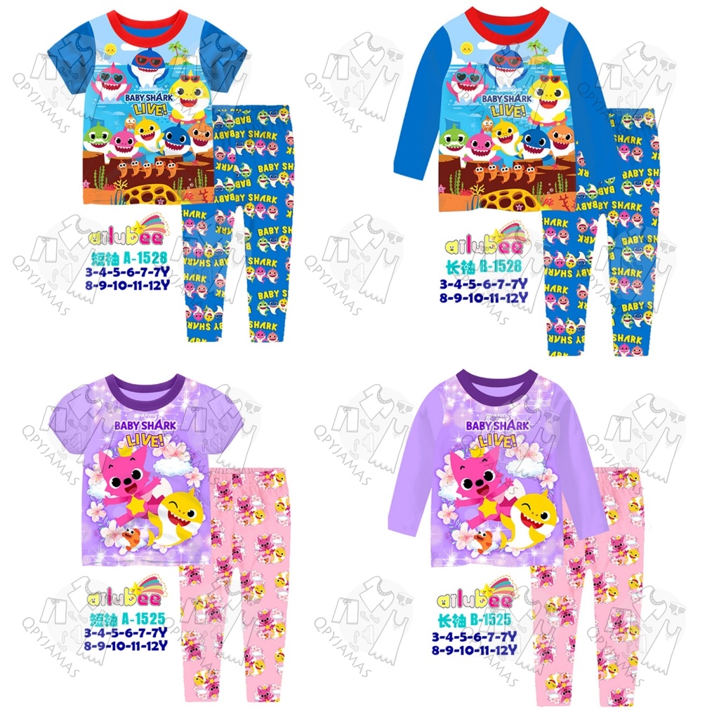 Baby shark online pyjamas