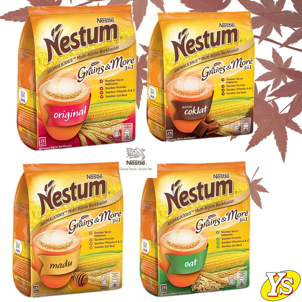 Nestle Nestum 3 in 1 Purple Sweet Potato & Taro 10 x 27g