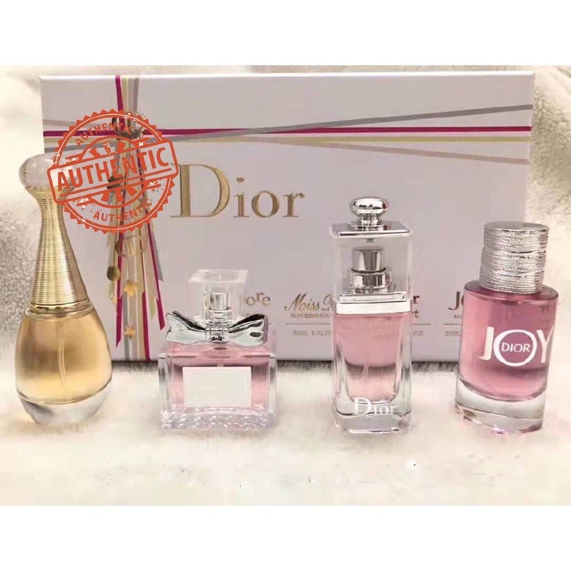 Original New Dior Gift Set 4in1 4 x 30ml For Her Jadore EDP