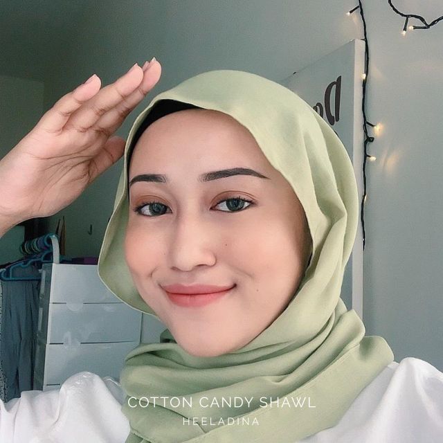 HEELADINA COTTON CANDY SHAWL / PLAIN COTTON SHAWL / COTTON SHAWL BABYSEAM |  Shopee Malaysia