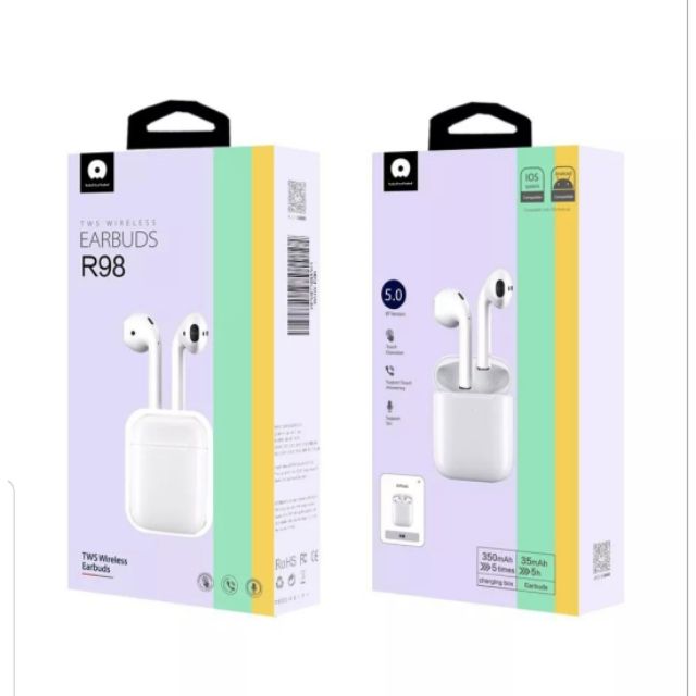 WUW R98 TWS WIRELESS EARBUDS Shopee Malaysia