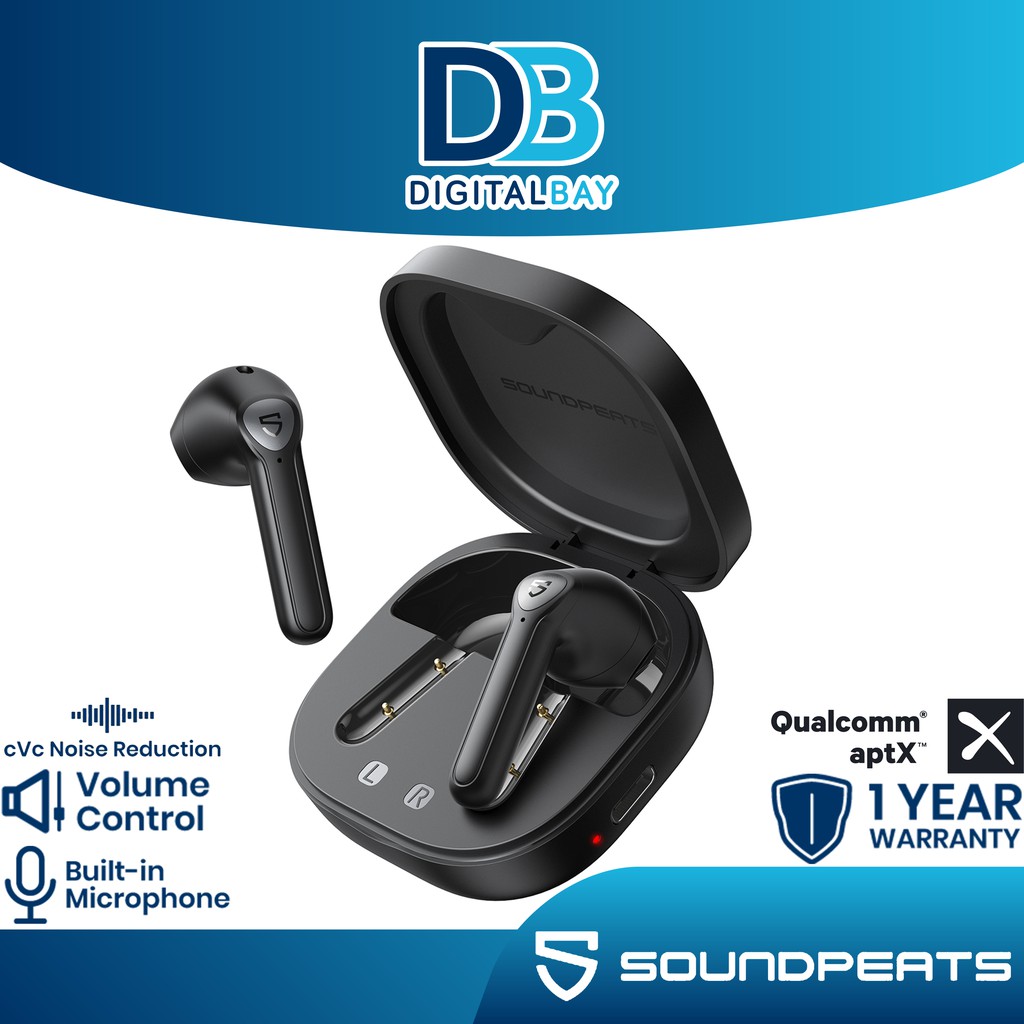 SOUNDPEATS TrueAir2 Dual Mic Earbuds