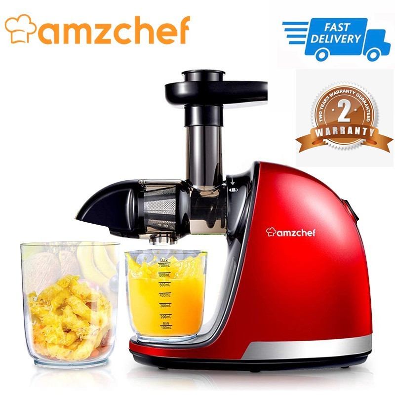 Amzchef slow 2024 masticating juicer