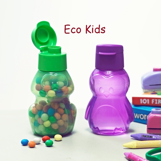 Tupperware Eco Kids Frog Water Bottle