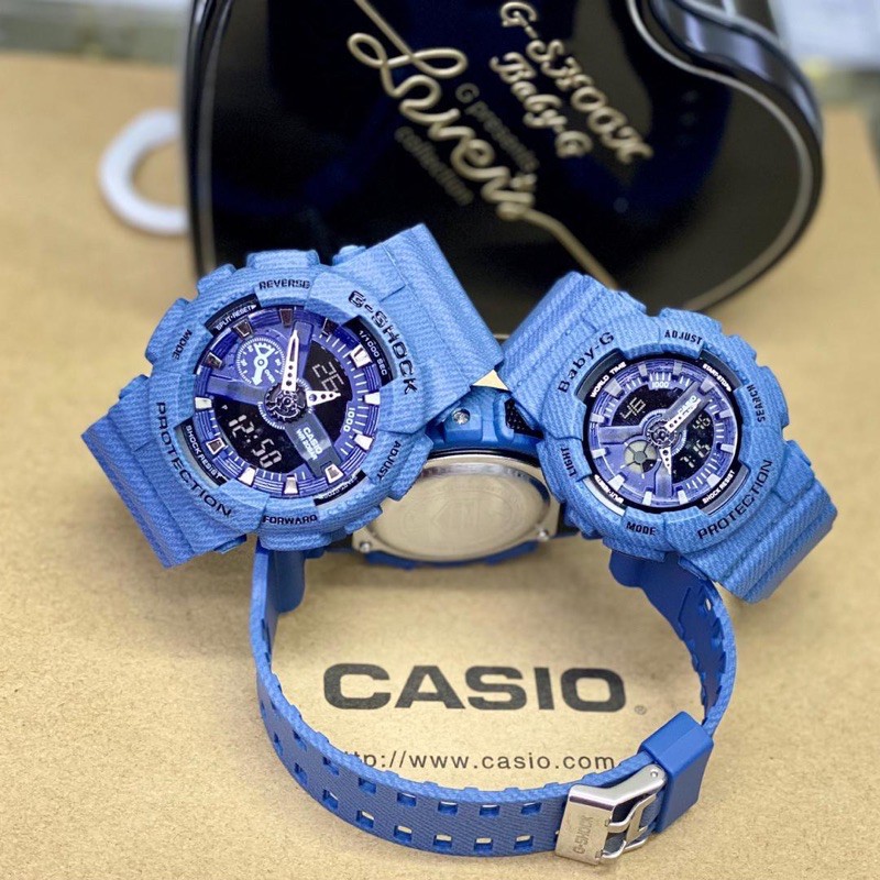 G shock cheap denim couple