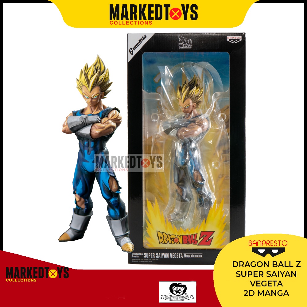 Banpresto Dragon Ball Z Manga Dimensions Grandista Super Saiyan