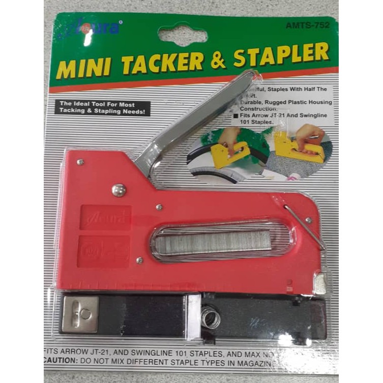 大号加厚钉书机工具手动钉枪U型钉Tacker Hand Stapler Gun Tacker