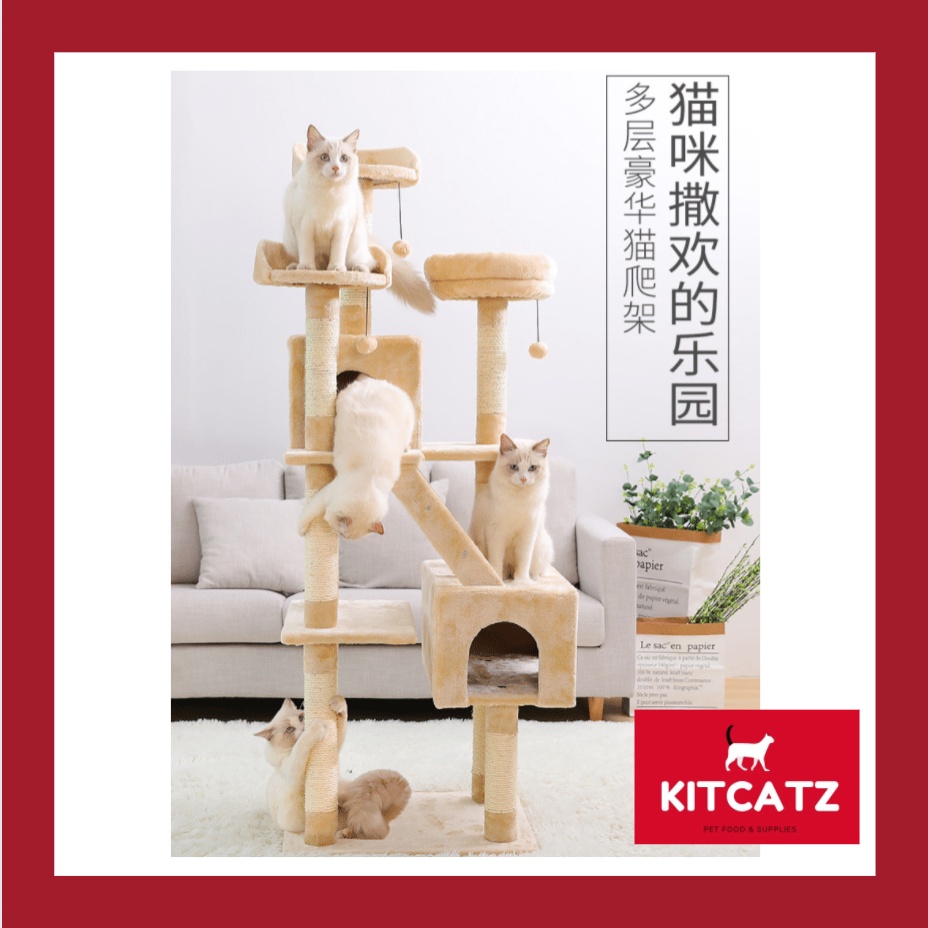 Cat store tree shopee