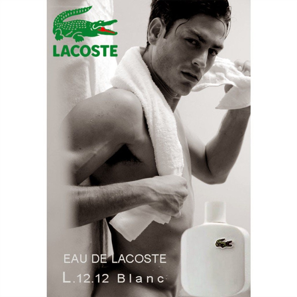 Lacoste white 2024 perfume for him