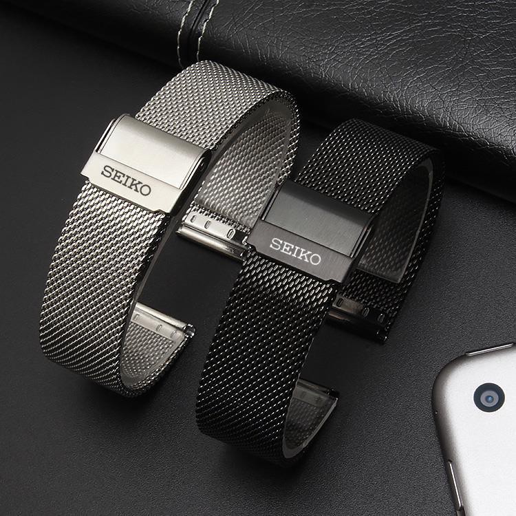 Seiko 5 mesh discount strap