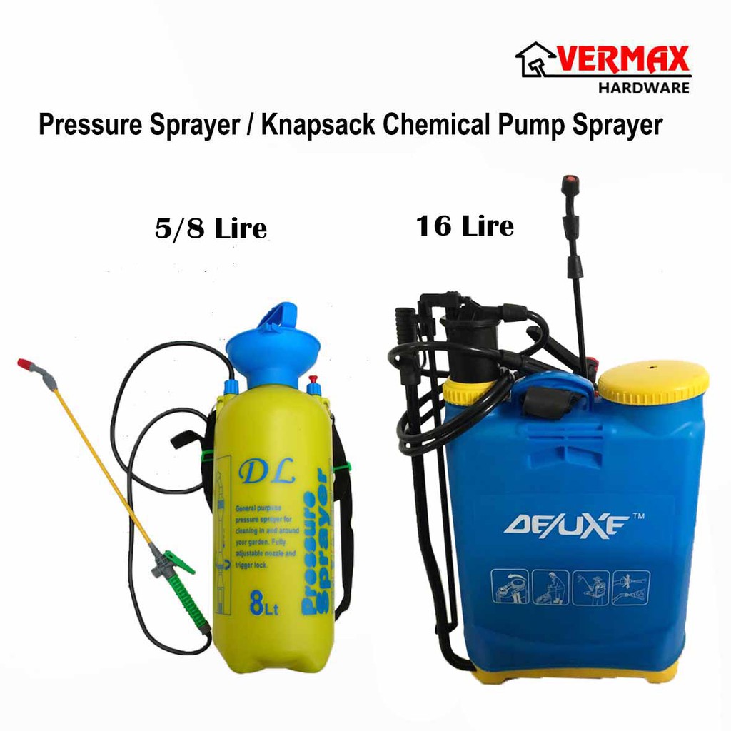 Chemical store pump sprayer