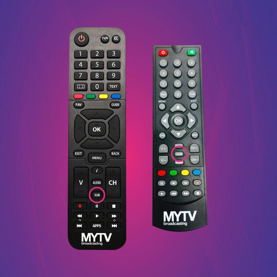 Remote Control for MYTV Advance Shopee Malaysia