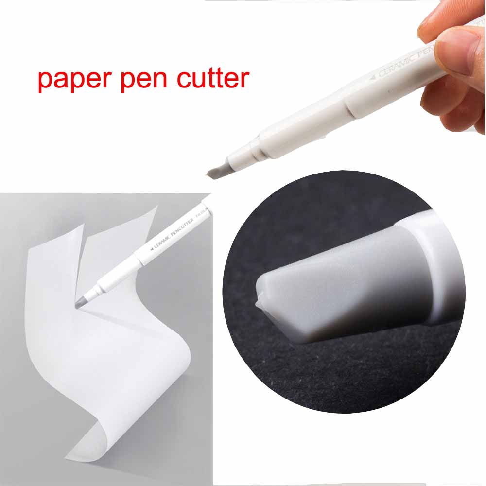 Creative Paper Pen Knife Wear-Resisting Newspaper Hand Book Cutter