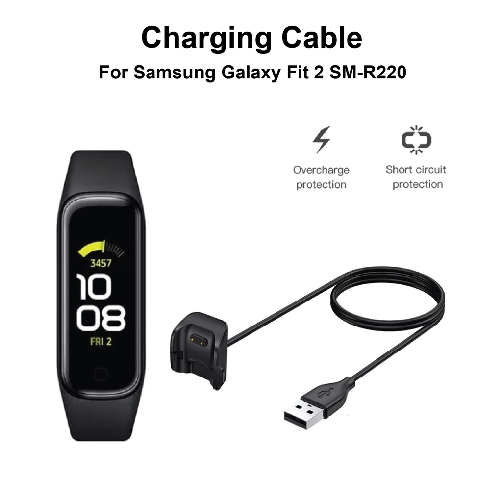 USB Charger For Samsung Galaxy Fit 2 Charging Cable R220 Wristband