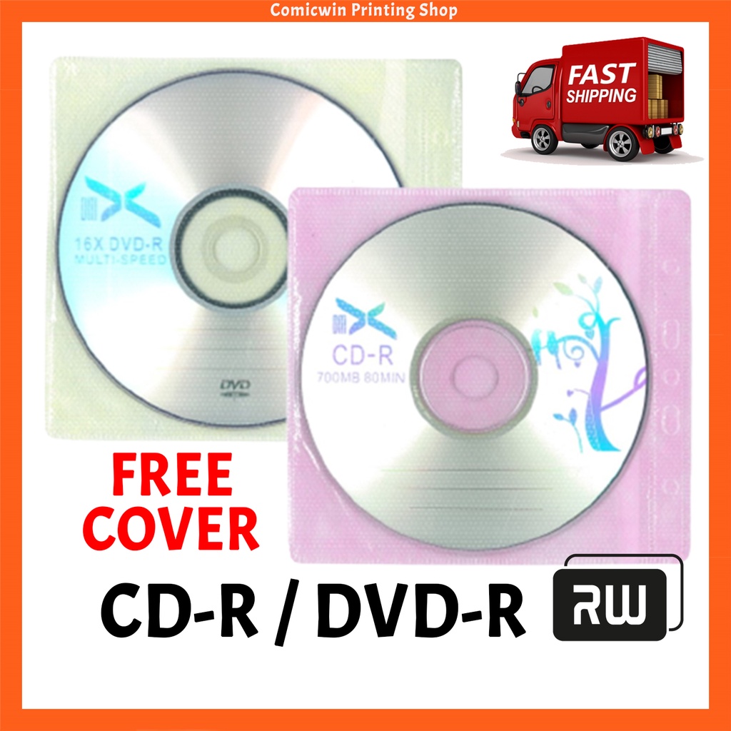 Buy HP 52x Speed CD-R Blank CDs - Pack of 10