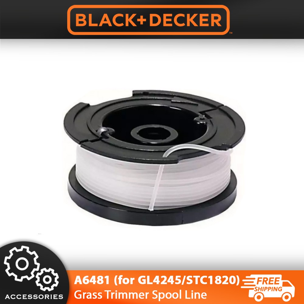 BLACK & DECKER A6481/ 90564281 GL4525 / STC1820 Grass Trimmer Spool & Line  (STC1820EPCF)
