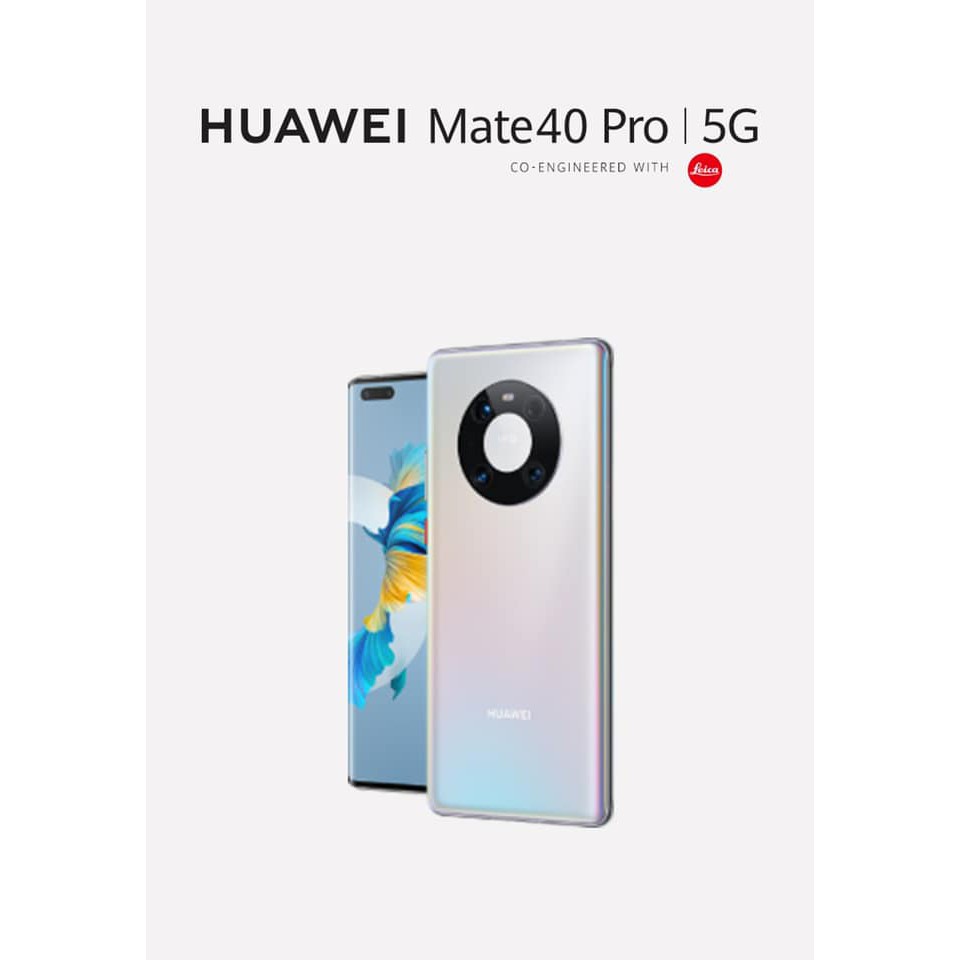 Huawei Mate 40 Pro (NOH-NX9)(256GB ROM 8GB RAM)(Silver) | Shopee ...