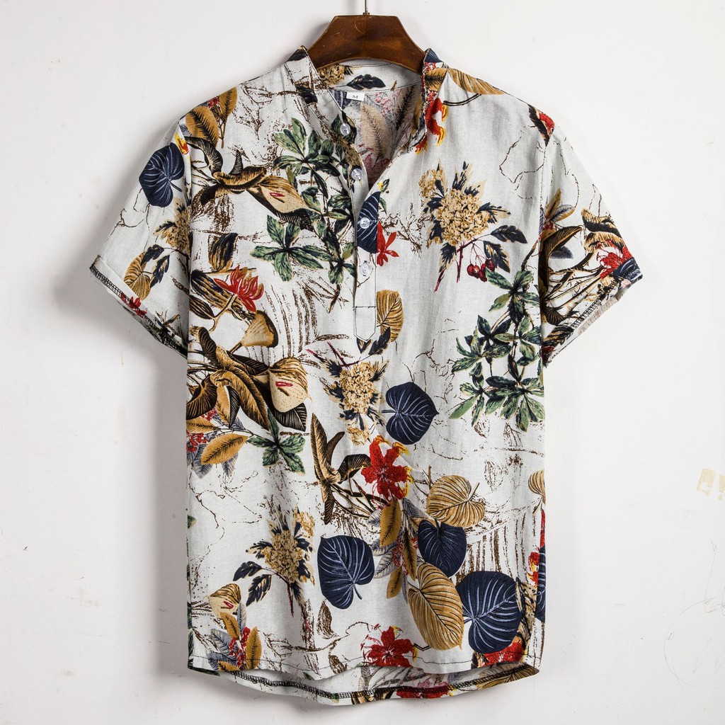 Men's Short Sleeve Shirts, Hawaiian Linen & Casual