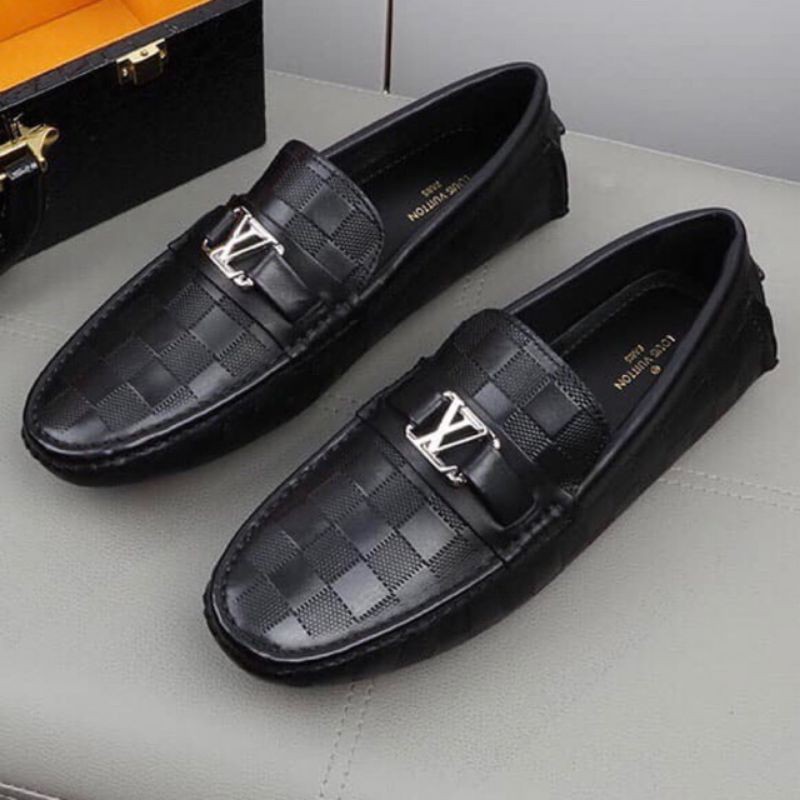 Louis Vuitton Check Loafers for Men