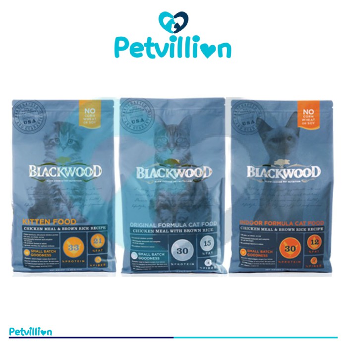 Blackwood Cat Food 2.73kg Chicken Meal Brown Rice Cat Dry