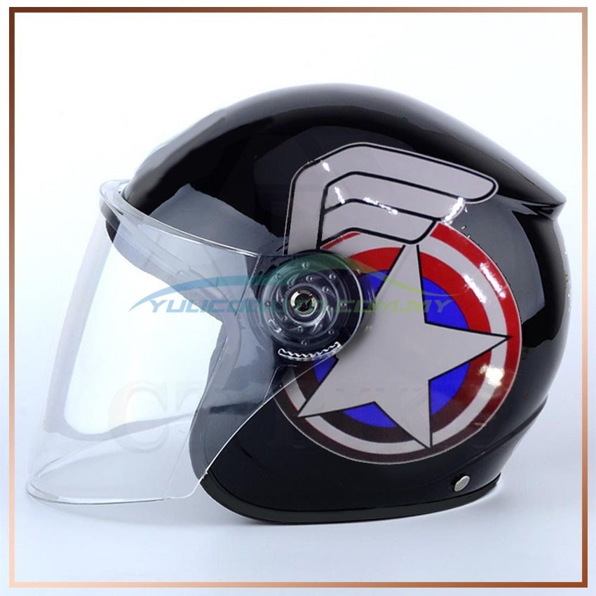 Captain america cheap kids helmet