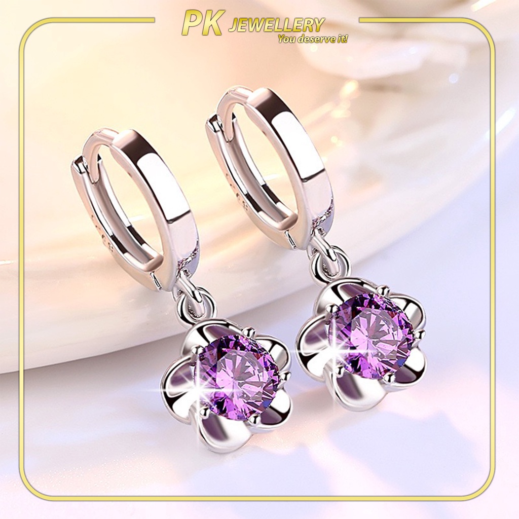 Korean deals diamond earrings