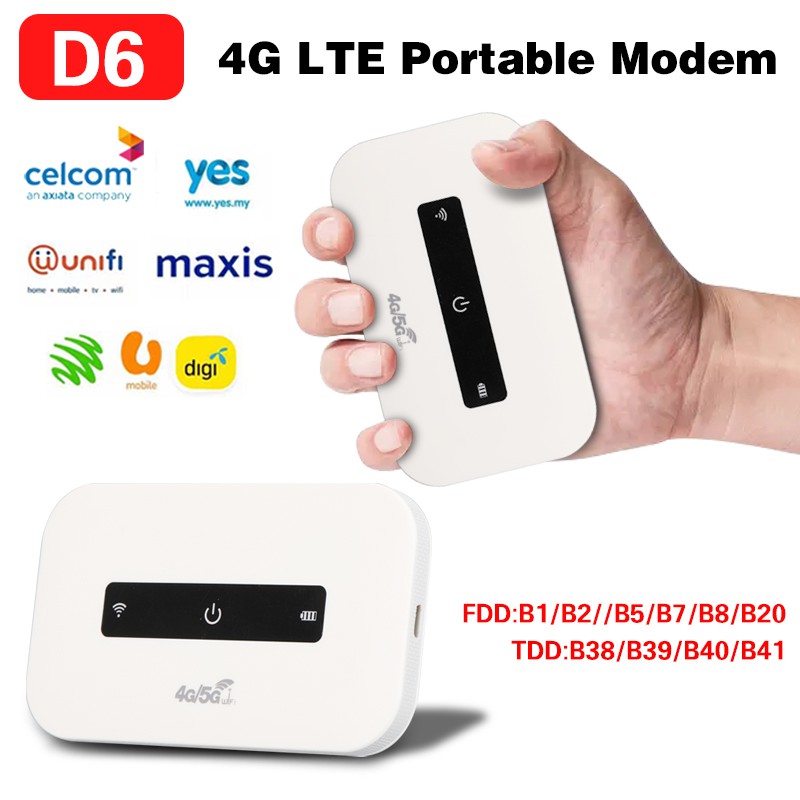 Malaysia Wifi Modem100% Modified unlimited Portable D6/RS850+ Wifi