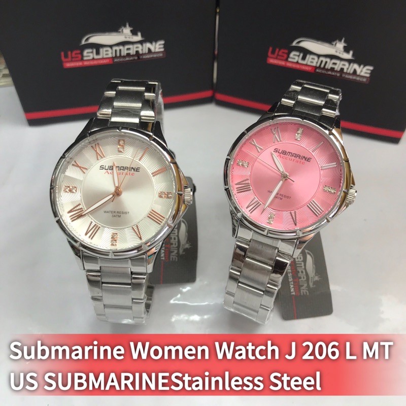 US SUBMARINE Women Analogue Quartz Watch J206 L MT Shopee Malaysia