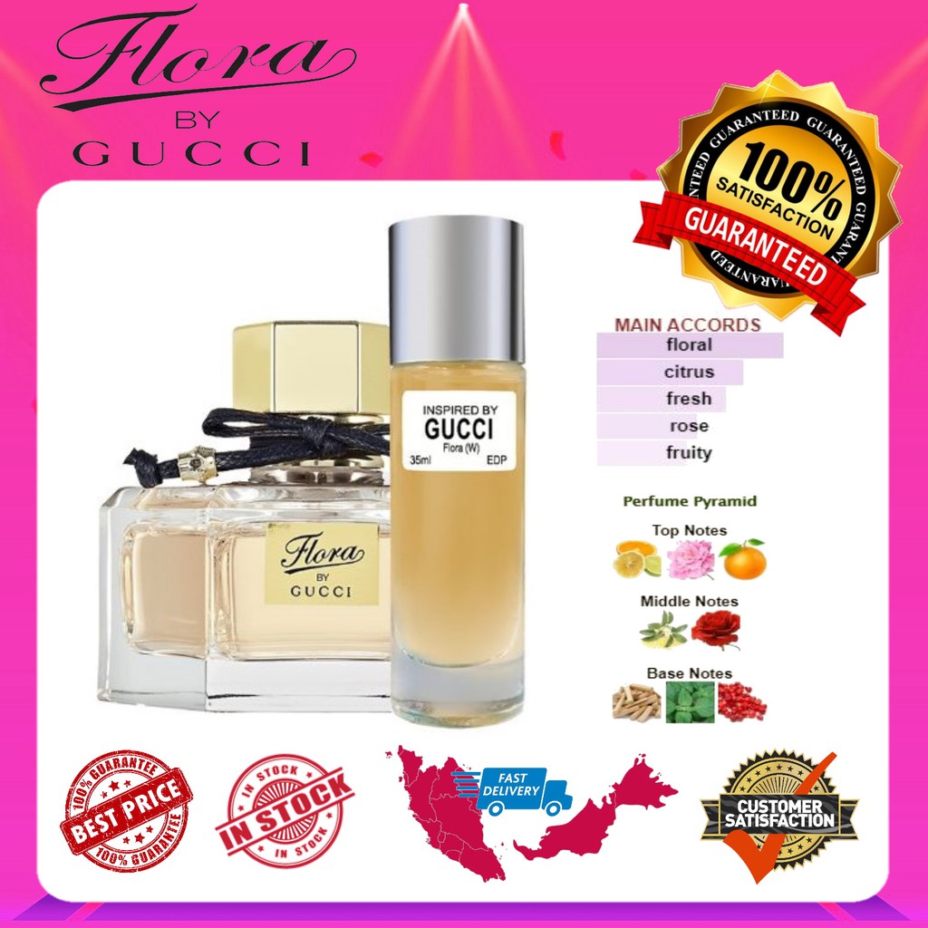 Gucci discount flora notes