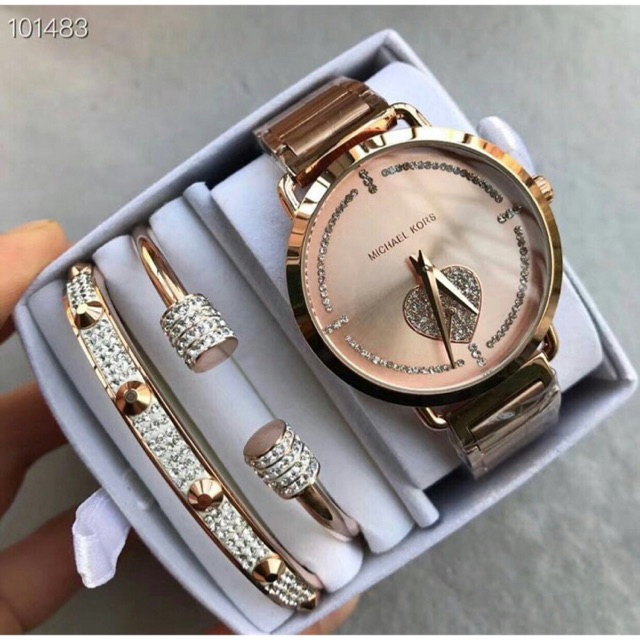 Micheal kors on sale watch set