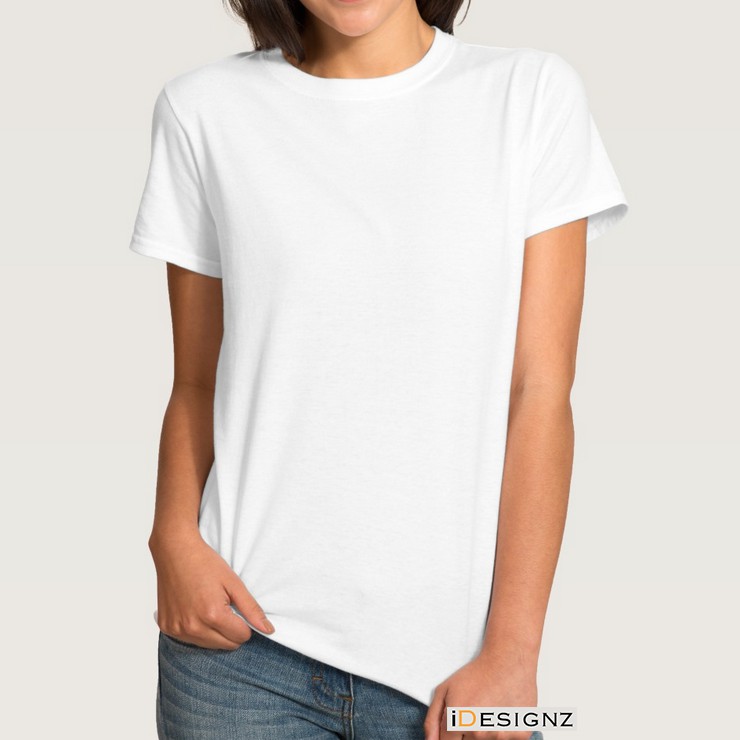 T shirt white outlet girl