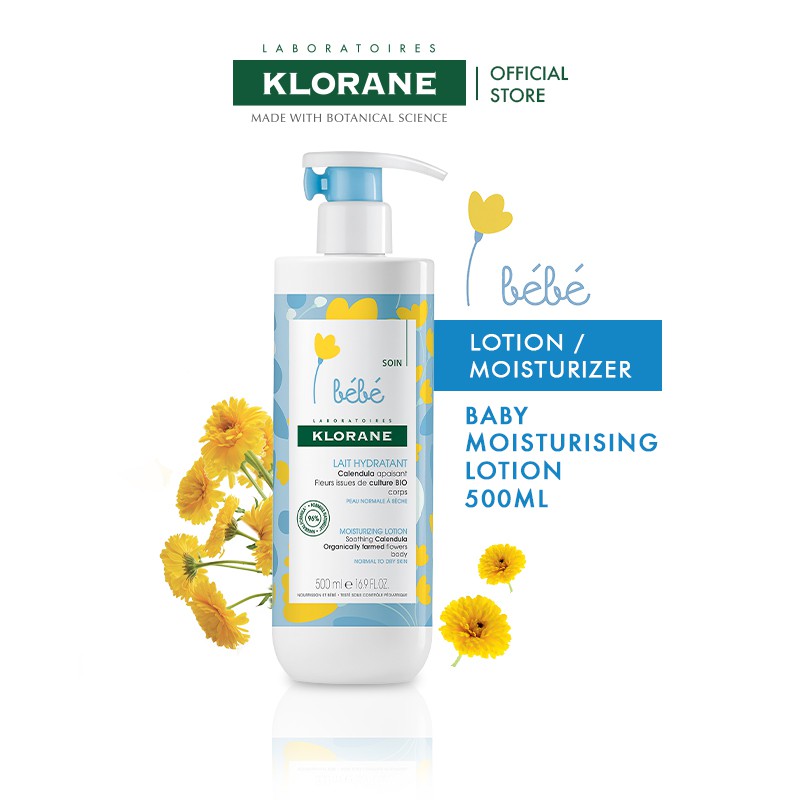 Klorane 2024 baby lotion