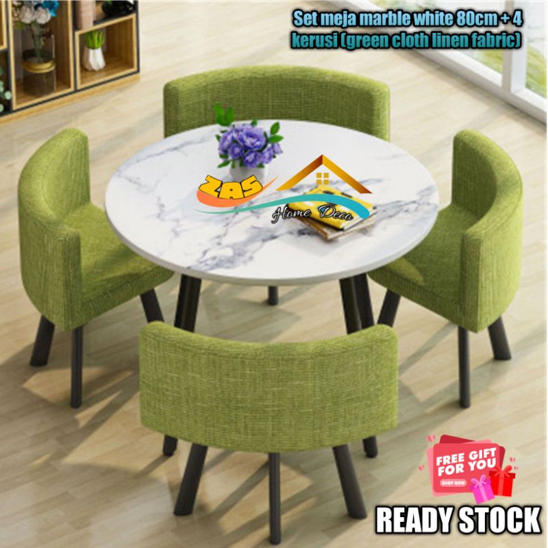 80cm round dining online table set