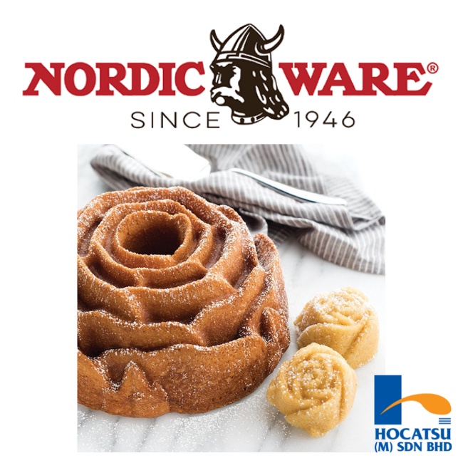 Nordic ware rose bundt pan sales