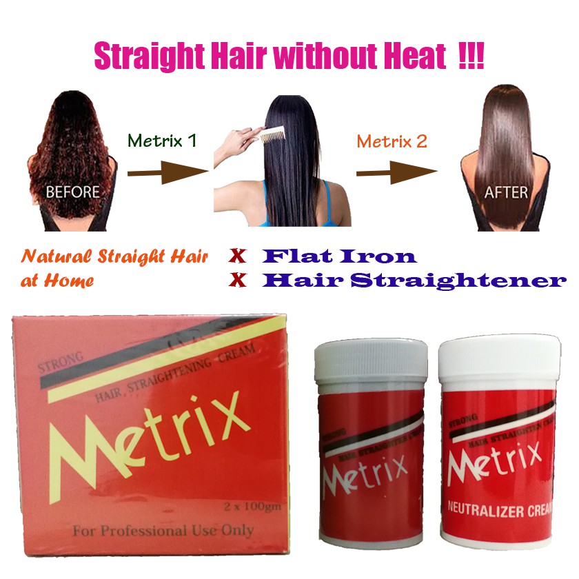 Metrix Hair Strong Straightening Cream Neutralizer Cream